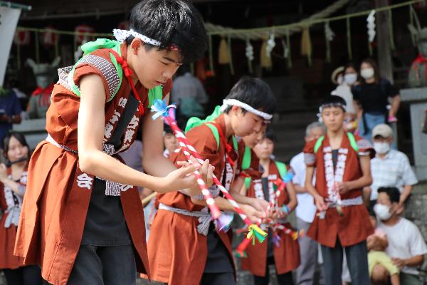 徳山の盆踊（2022年）の写真15