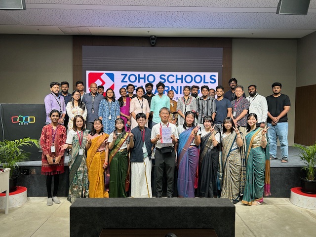 ZohoSchoolsでの研修