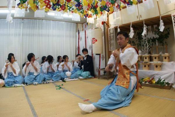 梅津流太刀の舞（2009年（平成21年）1月17日撮影）の写真5