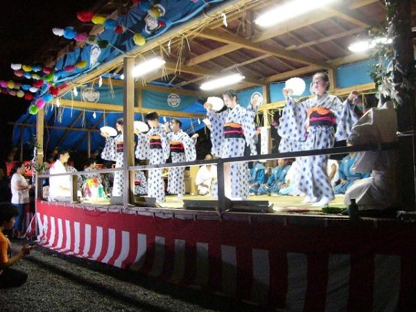 徳山の盆踊（平成19年）の写真4