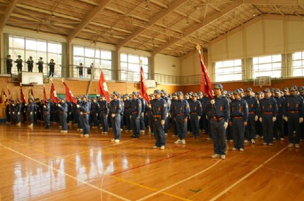 消防団出初式（2009年）の写真1