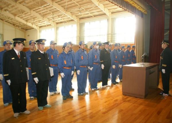 消防団出初式（2009年）の写真7