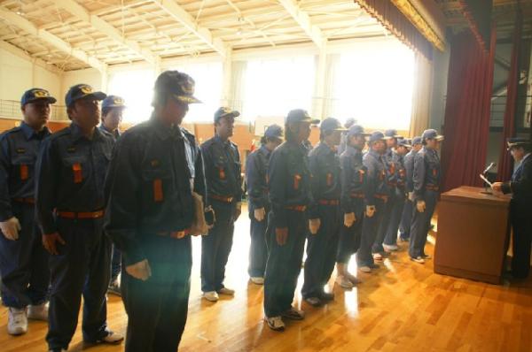 消防団出初式（2009年）の写真10