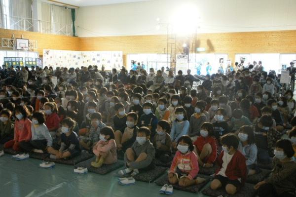 本川根小学校の会場の様子（2日目）の写真2