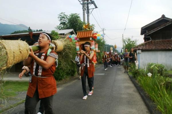 徳山の盆踊（2010年）の写真1