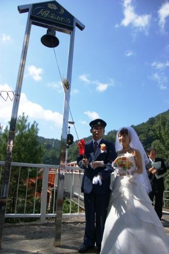奥大井湖上駅結婚式（2010年）の写真18