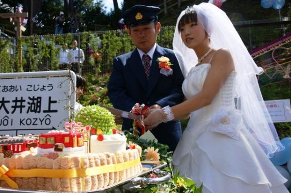 奥大井湖上駅結婚式（2010年）の写真24