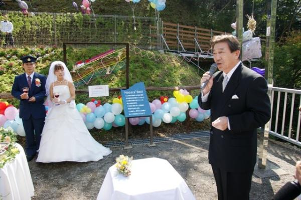 奥大井湖上駅結婚式（2010年）の写真30