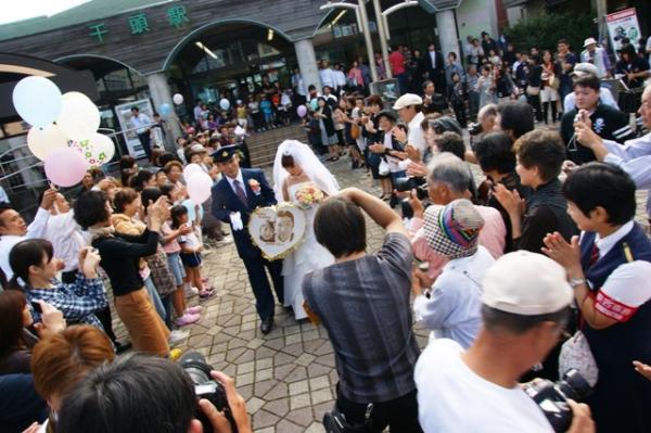奥大井湖上駅結婚式（2010年）の写真51