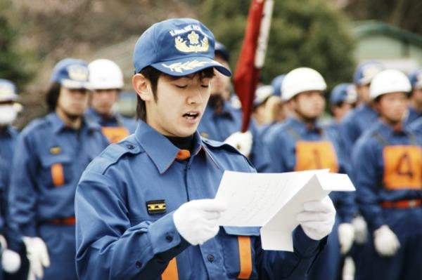 消防団入退団式（2011年）の写真23
