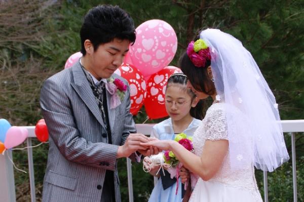 奥大井湖上駅結婚式（2012年3月25日）の写真15