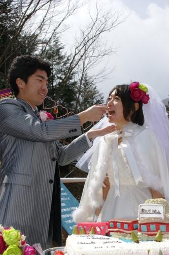 奥大井湖上駅結婚式（2012年3月25日）の写真29