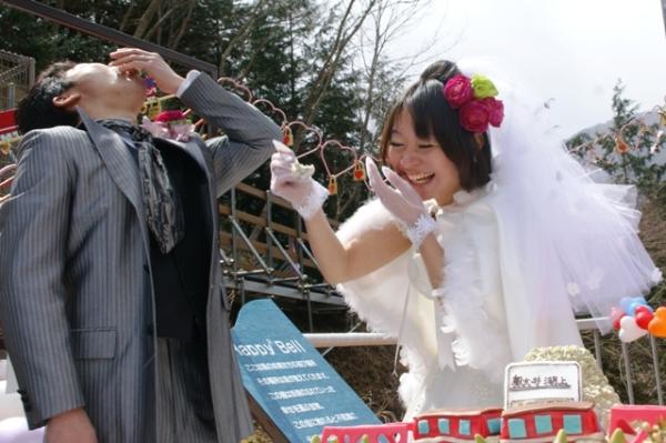 奥大井湖上駅結婚式（2012年3月25日）の写真32