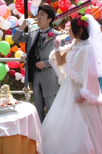 奥大井湖上駅結婚式（2012年3月25日）の写真34