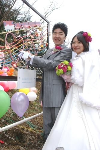 奥大井湖上駅結婚式（2012年3月25日）の写真36