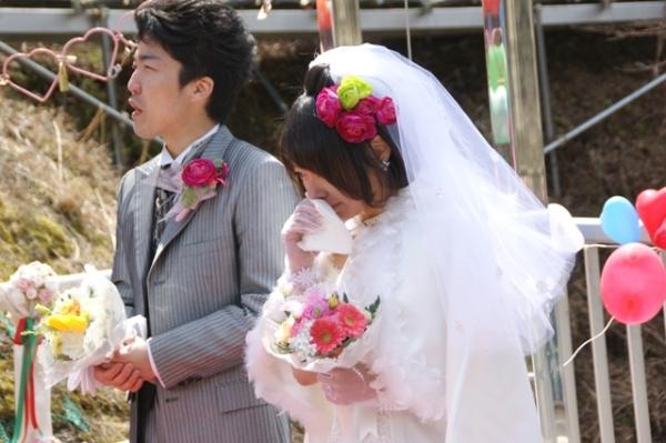 奥大井湖上駅結婚式（2012年3月25日）の写真44
