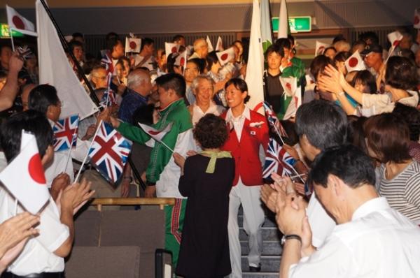 大村朱澄選手ロンドンオリンピック壮行会（2012年）の写真13