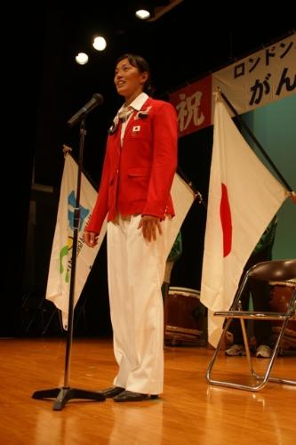 大村朱澄選手ロンドンオリンピック壮行会（2012年）の写真78