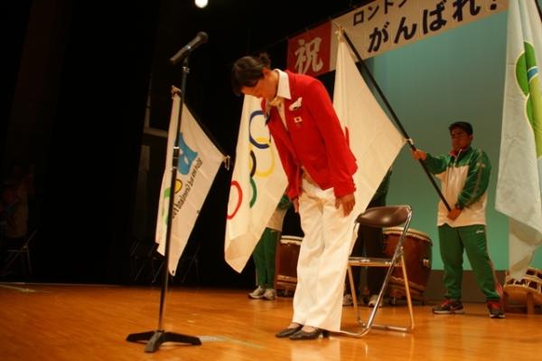 大村朱澄選手ロンドンオリンピック壮行会（2012年）の写真82
