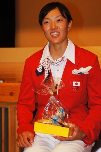 大村朱澄選手ロンドンオリンピック壮行会（2012年）の写真101