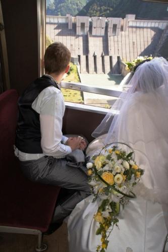 奥大井湖上駅結婚式（2012年10月13日）の写真21
