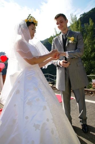 奥大井湖上駅結婚式（2012年10月13日）の写真31