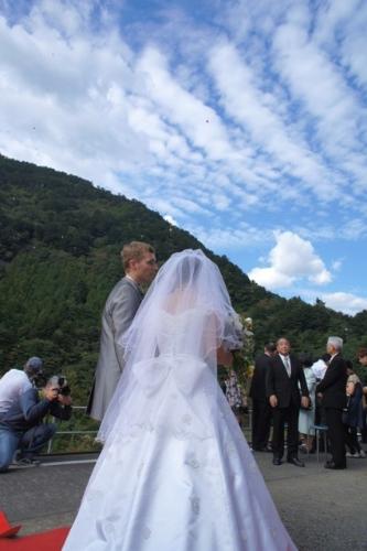 奥大井湖上駅結婚式（2012年10月13日）の写真39
