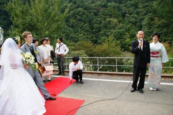 奥大井湖上駅結婚式（2012年10月13日）の写真50