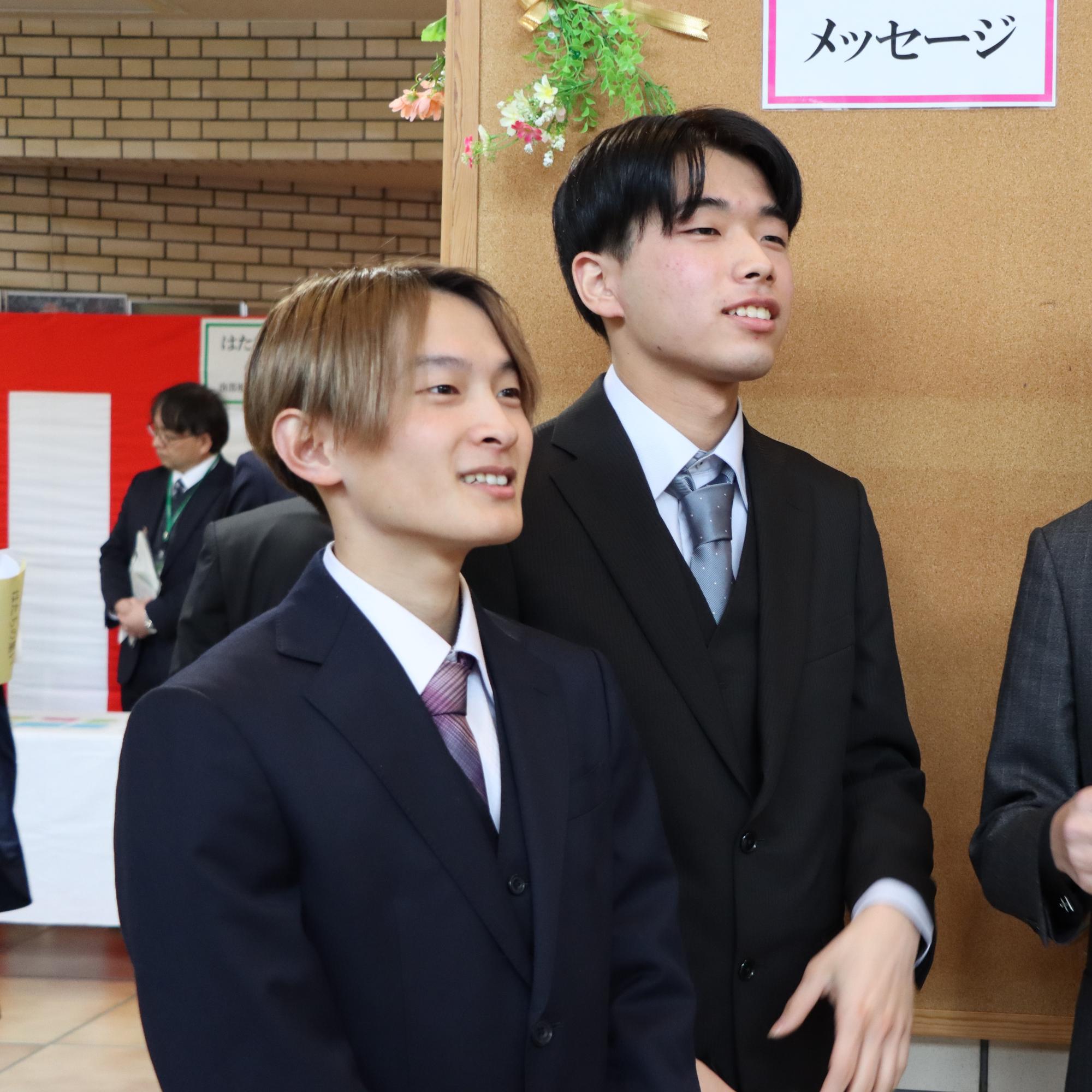 話しに夢中
