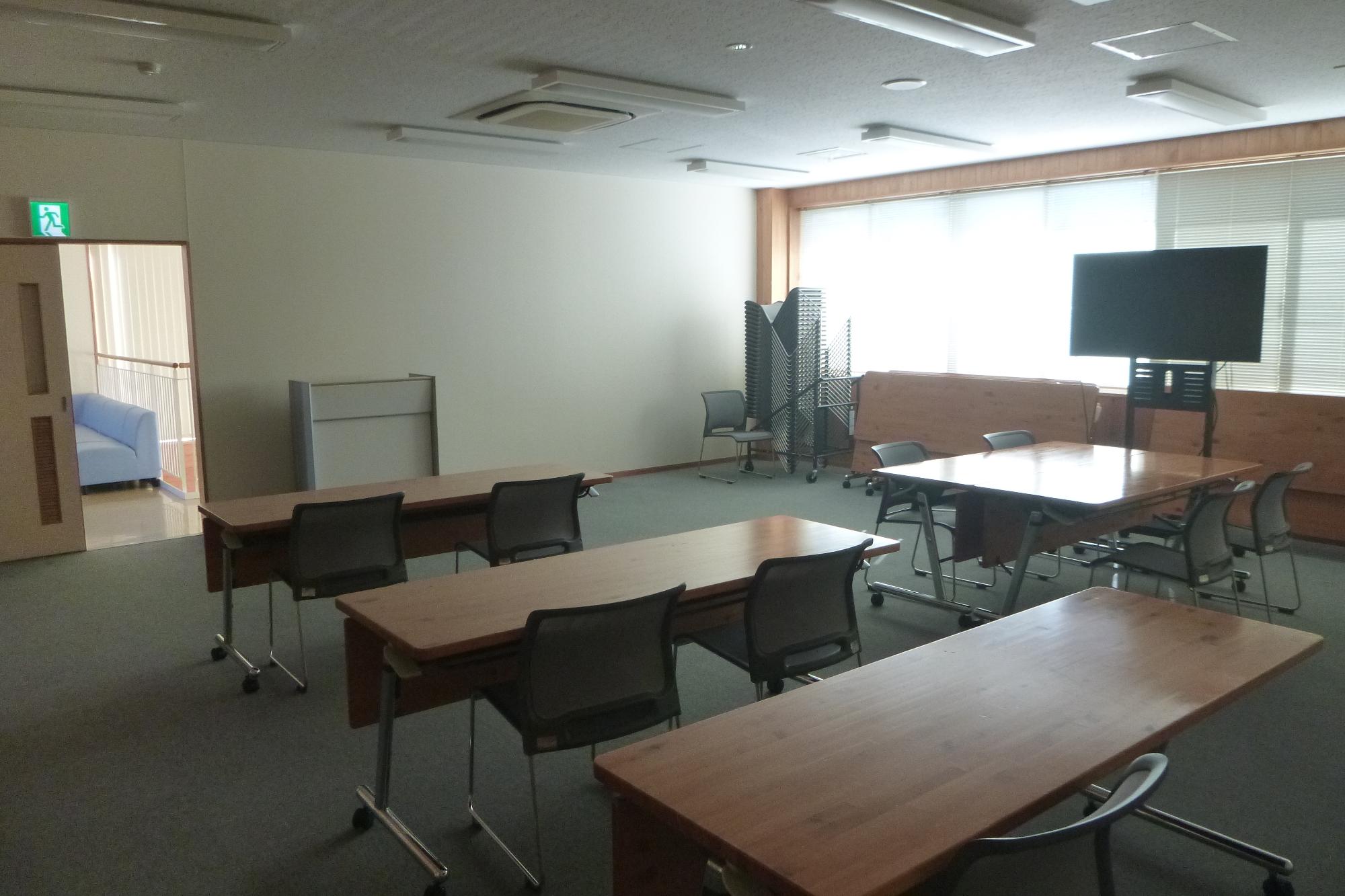 北部地域振興センターの会議室の写真