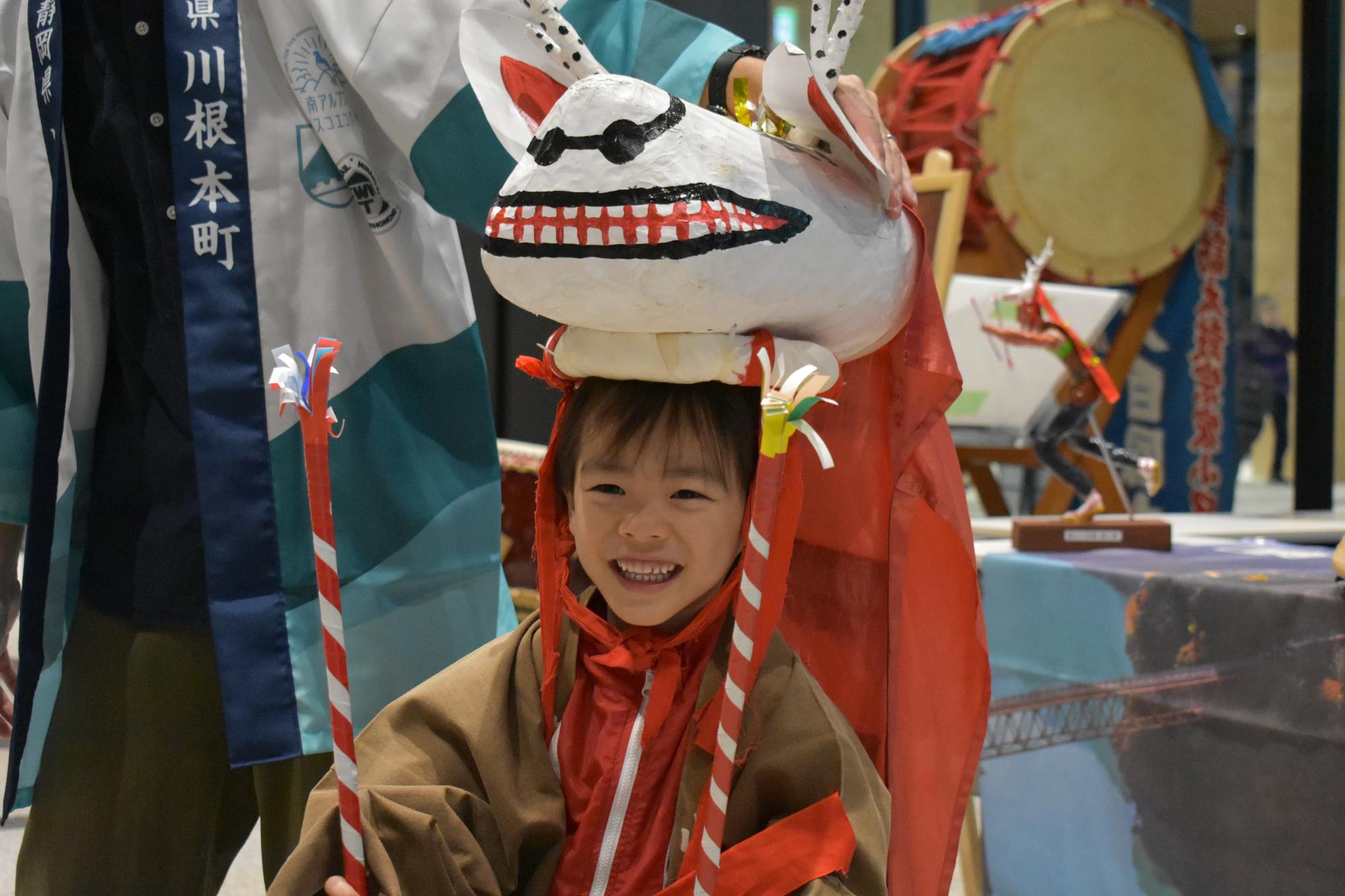 徳山の盆踊展示ブース2