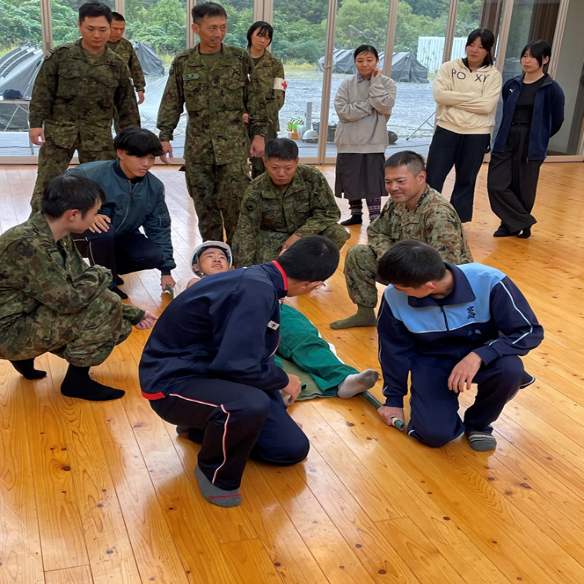 令和7年度防災キャンプ実施様子2