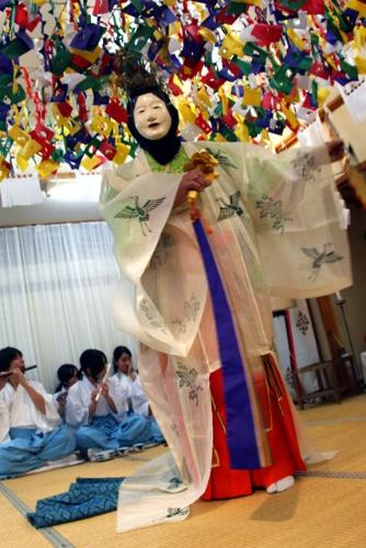 宇須売の舞（2009年（平成21年）1月17日撮影）の写真1