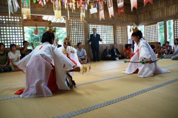 徳谷神社大祭（2010年）の写真10