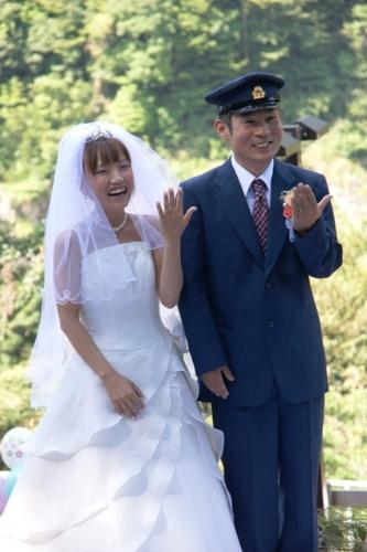 奥大井湖上駅結婚式（2010年）の写真5