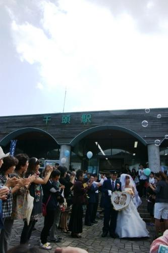 奥大井湖上駅結婚式（2010年）の写真50