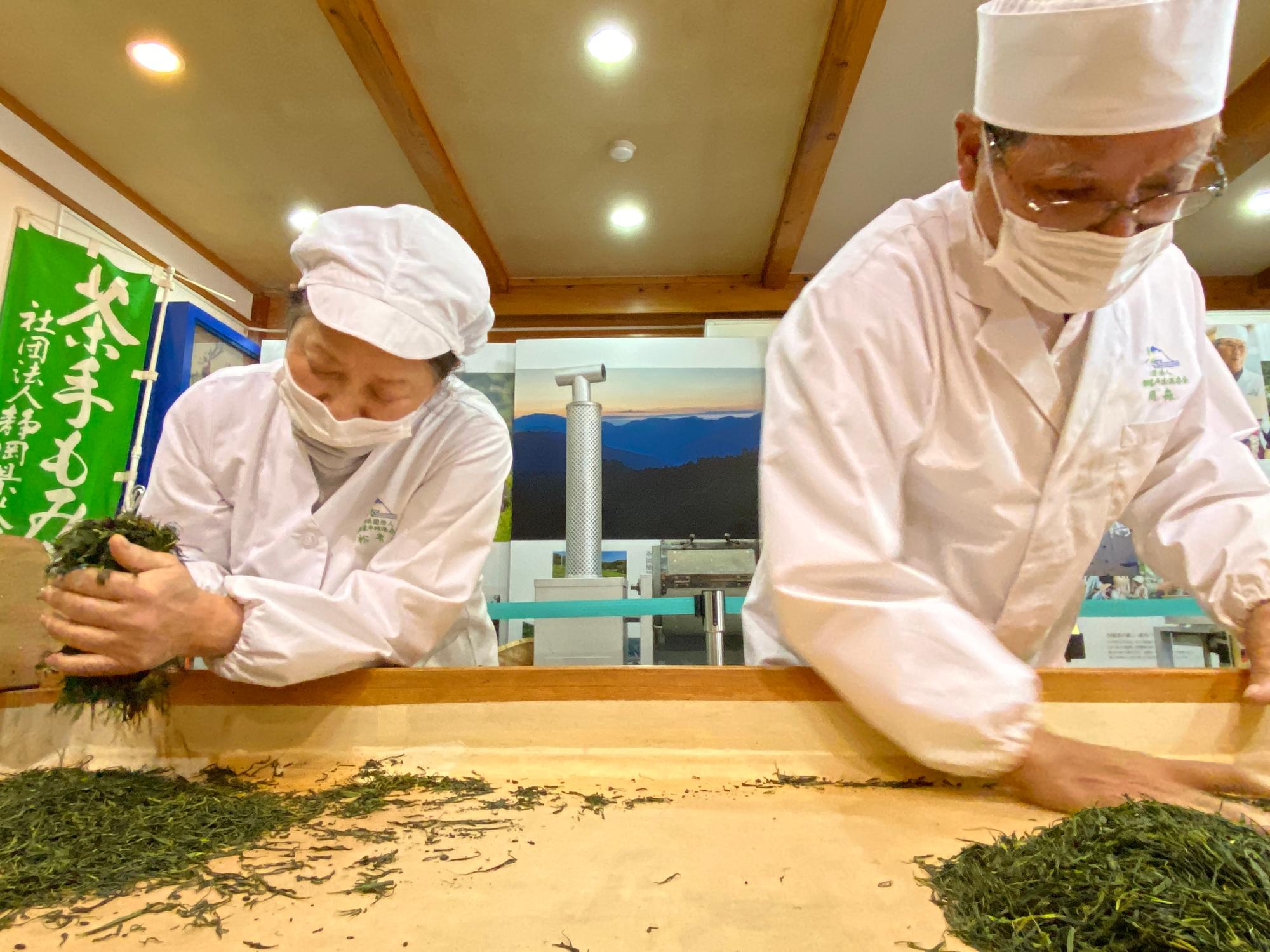 茶手揉保存会 川根支部